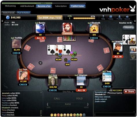 Vnh Poker Iphone