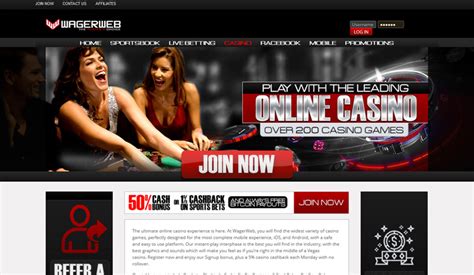 Wagerweb Casino Login