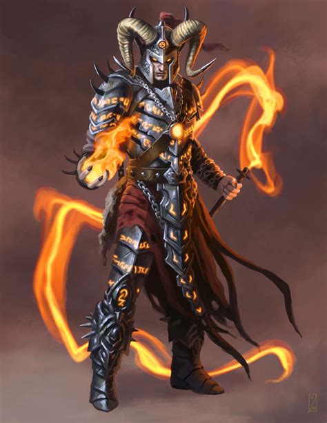 Warlock Battle Blaze