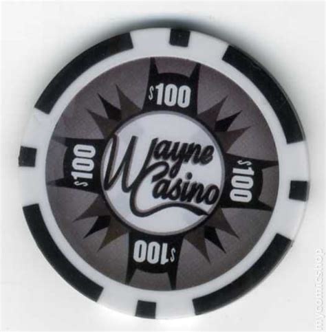 Wayne Casino Poker Chips