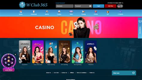 Wclub365 Casino Aplicacao