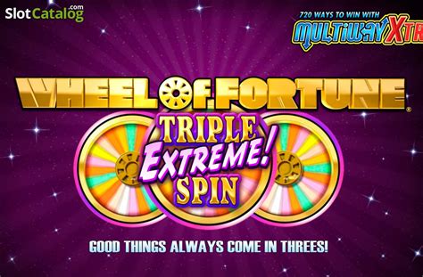 Wheel Of Fortune Triple Extreme Spin Brabet