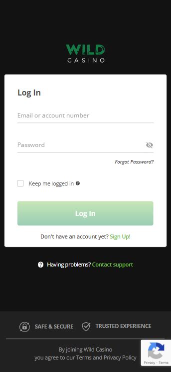 Wild Casino Login