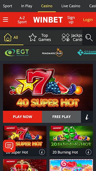 Winbet Casino Mobile