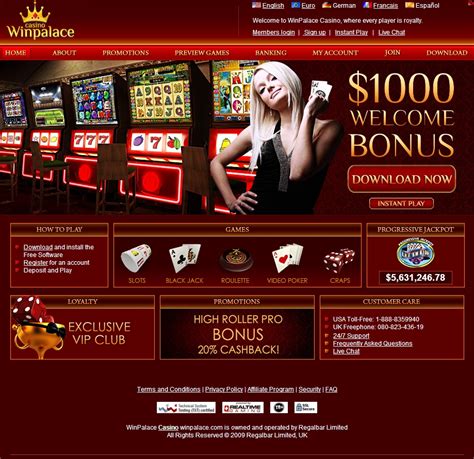 Winpalace Casino Movel Nenhum Bonus Do Deposito
