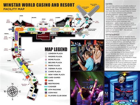 Winstar World Casino E Resort Mapa