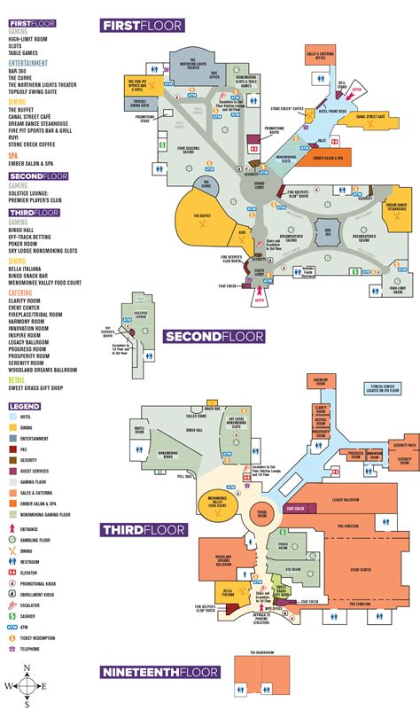 Wisconsin Casino Resorts Mapa