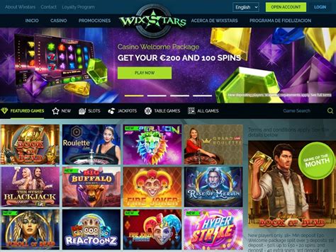 Wixstars Casino Online