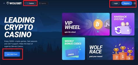 Wolf Bet Casino Aplicacao