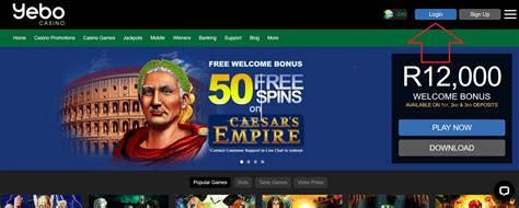 Yebo Casino Login